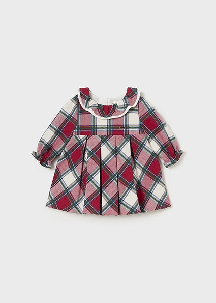 Tartan Plaid Collar Dress image 0