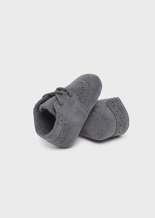 Grey Suede Booties image 1