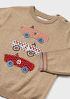 Racecar Sweater & Jeans image 2