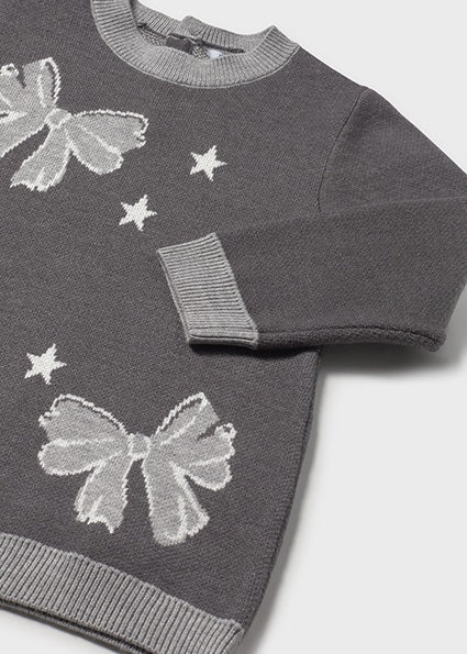 Twinkle Bows Knit Dress