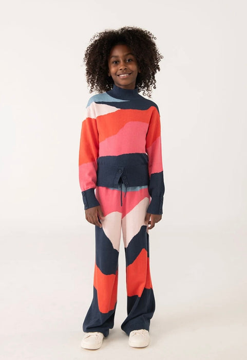 Bold Waves Knit Set