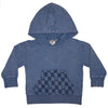 Blue Check Lightning Bolt 2pc Set image 0