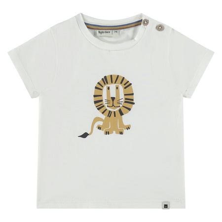 Lion Graphic Tee & Sporty Shorts Set image 0