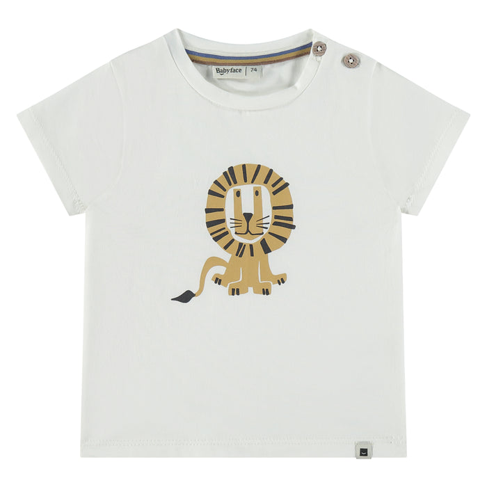 Lion Graphic Tee & Sporty Shorts Set image 0