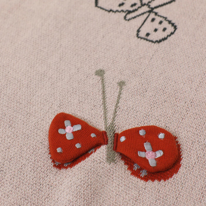 Knit 3D Butterfly Blanket image 3