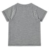 Grey Stripe w/ Khaki Shorts image 1