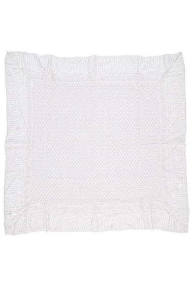 Thin White Lace Blanket image 1