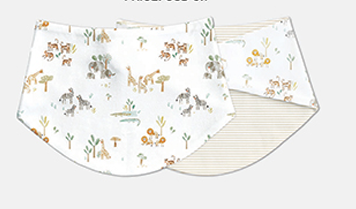 Safari Footie w/ Hat & Bib