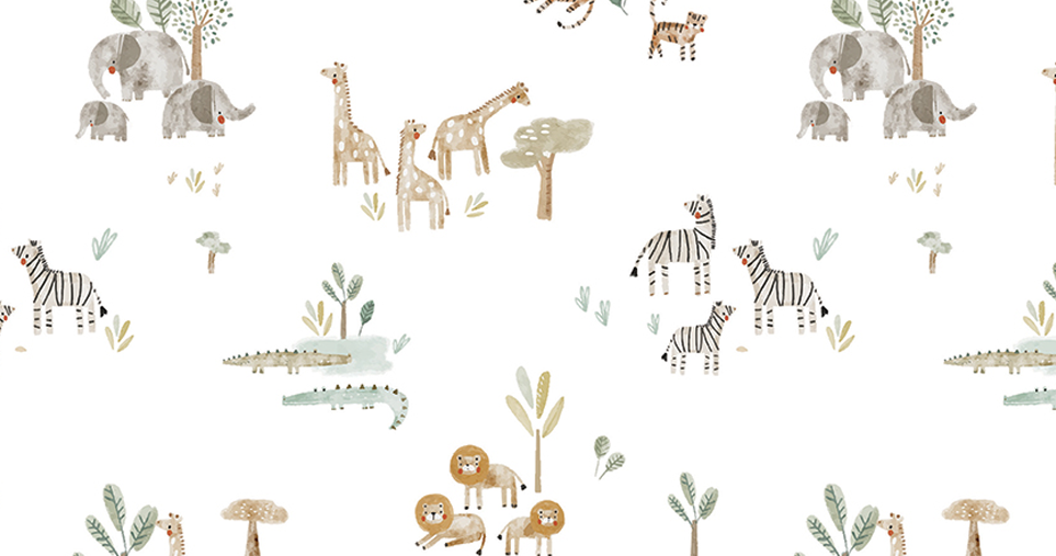 Safari Footie w/ Hat & Bib