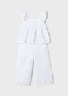 White Gaucho 2pc Set image 0