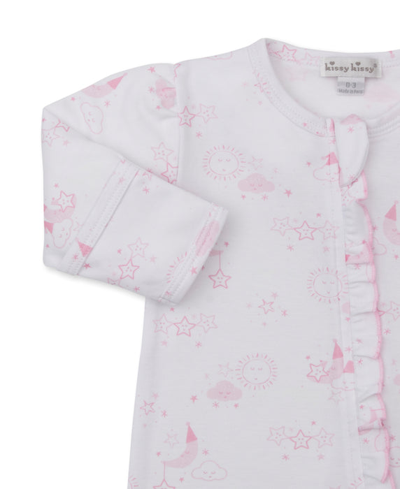 Pink Nightfall Footie