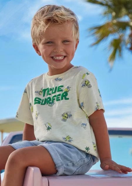 True Surfer Denim Short Set image 0