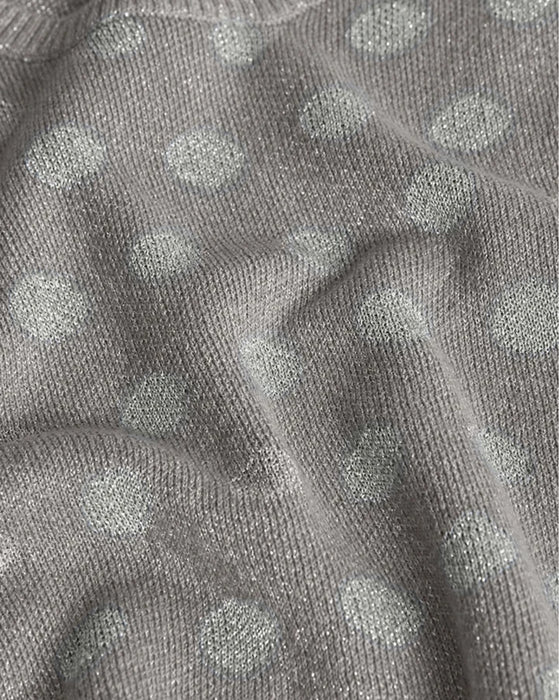 Shimmer Dot Sweater & Knit Pant Set