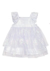 Purple Star Sequin Dress image 1