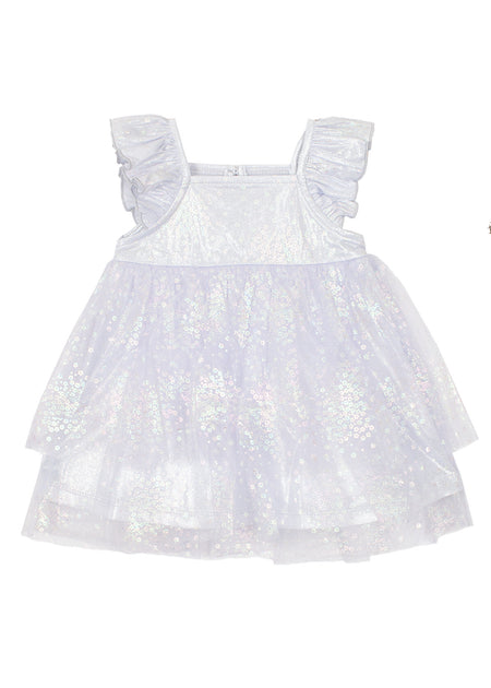 Purple Star Sequin Dress image 1
