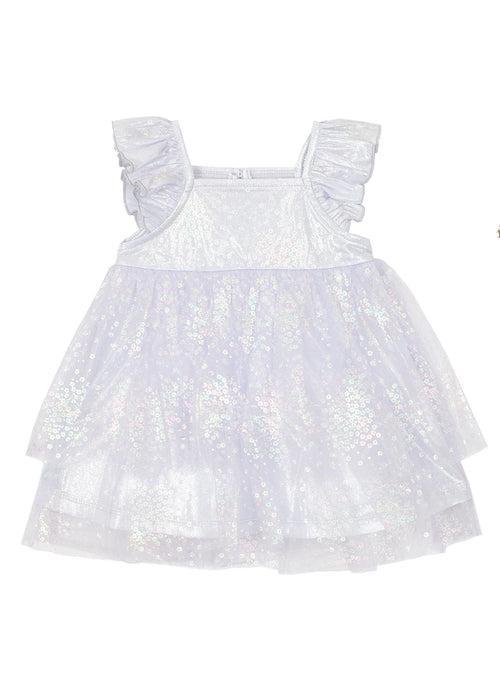 Purple Star Sequin Dress image 1