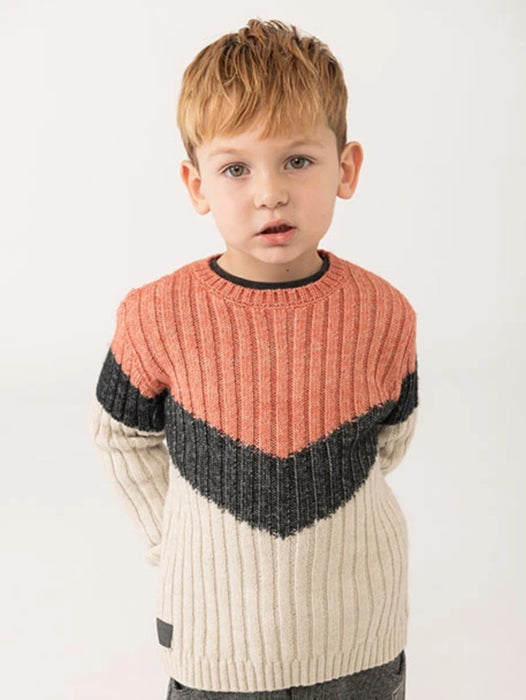Rust Ridge Knit Set