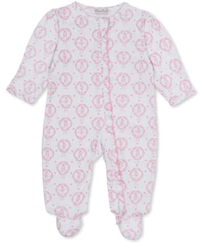 Kissy Kissy Pink Ballerina Footie
