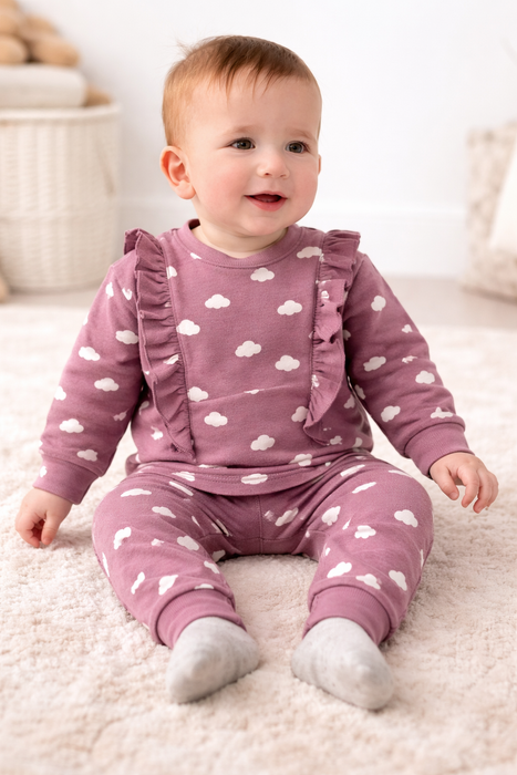 Lavender Clouds 2-Piece Set