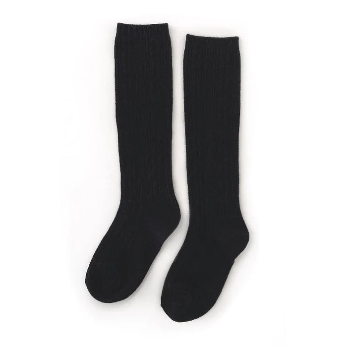 Cable Knit Knee High Socks 6-18mos. image 6