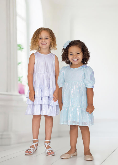 Shimmer & Sparkle Teal Sequin Dress image 0