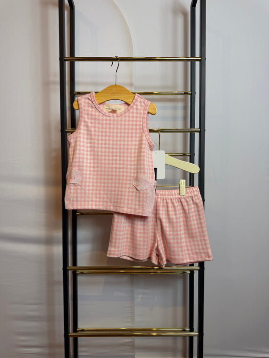 Pink Plaid Perfection Toddler 2pc