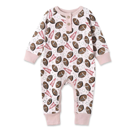 Go Team Pink Romper image 0
