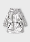 Futuristic Silver Windbreaker image 0