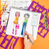 Glam Fashion Design Sketch Set image 5