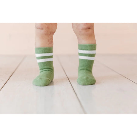 Seaglass Stripe Skater Girl Midi Sock image 0