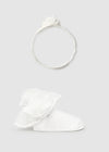 Baby Girls’ Special Occasion Accessories Set – White image 0