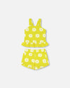 Yellow Flowers Terry 2-piece Set image 1