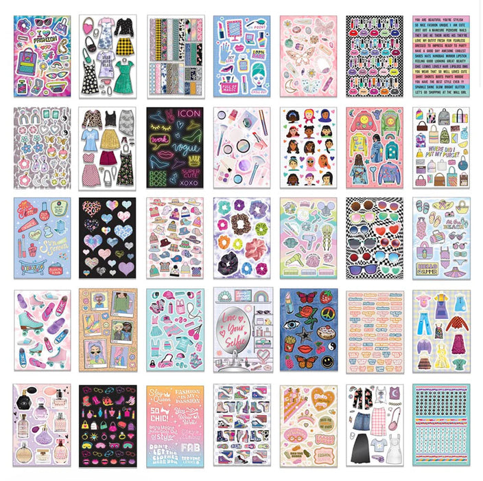 1000+Fashion Sticker Book image 1