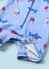 Under the Sea Swim Romper w/ Hat image 2