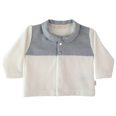 Grey & White 2-Piece Cotton Set
