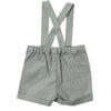 Polo Onesie w/ Suspender Shorts image 1