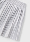 Silver Slick Pleated Skort image 2