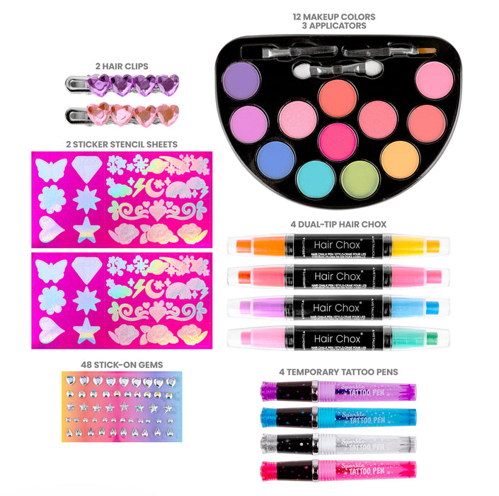 Color Me Pretty Hair & Body Art Kit image 2