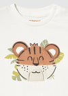 Roaring Tiger Flip-Mouth Tee & Shorts Set image 1