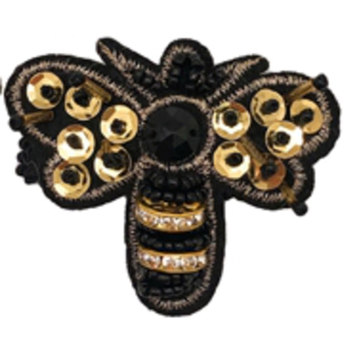 Beaded Patch Hair Clips image 5