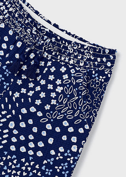 Navy Speckled Smock Top & Matching Pants image 6