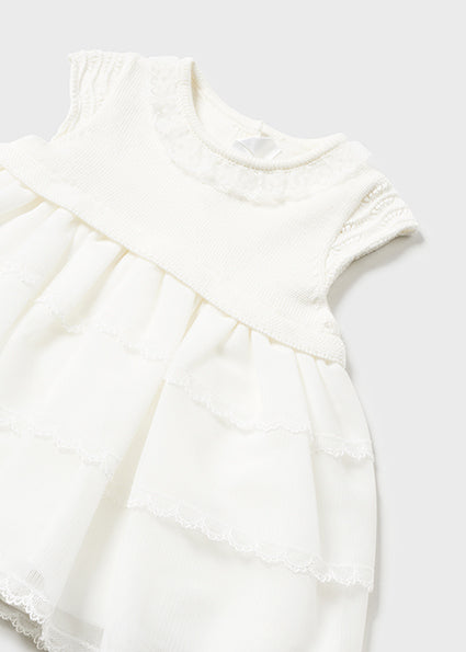 Ivory Ruffle Dress image 2