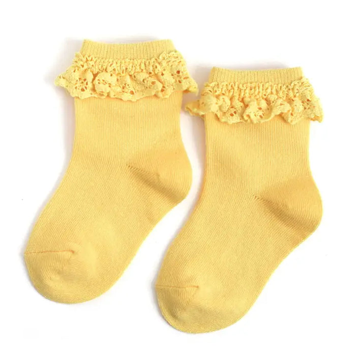 Spring Lace Midi Sock 1.5-3y image 6