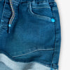 Soft Stretch Faux Denim Shorts image 3