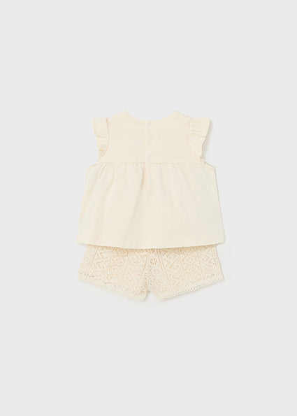 Ivory Lace Flutter Set image 2