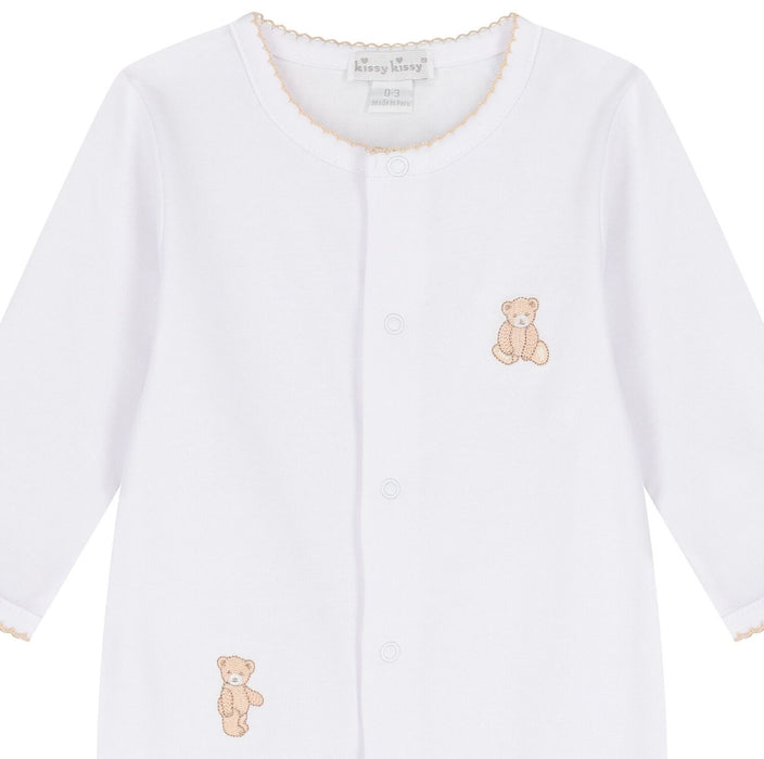 Teddy Bear Footie & Hat Set