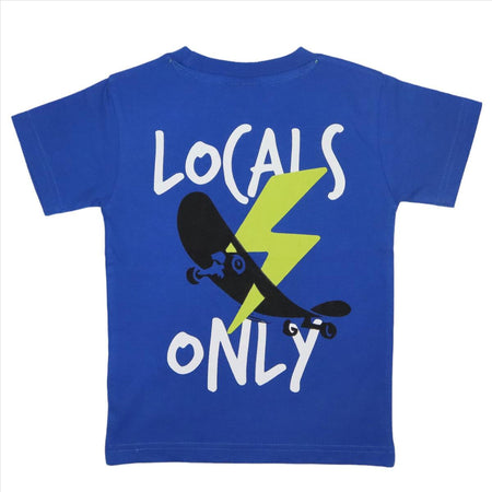 Locals Only Tee w/ Lime Enzyme Short image 1