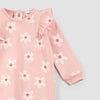 Blush Floral Ruffle Romper image 1