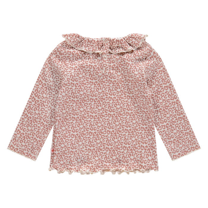 Rose Leopard Ruffle Set