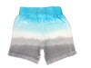 Drip Smile Check Tee w/ Turq Gradient Short image 2